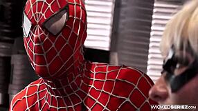 lexi swallow rides cock in avengers parody scene five