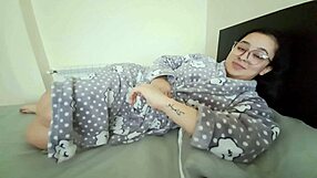 yo, check this cheating wife in a sexy maid outfit banging my friend hard