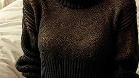 cute lingerie models showcase sweet outfits and bare feet