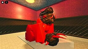 does this demon girl seduce you in the sauna?