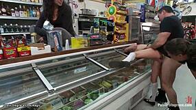 slim blonde punished in public rough fuck?