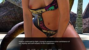 Blonde bitch plays on beach with shaved pussy and cumshot