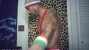 Behind the scenes of slim model versus pornstar champion match