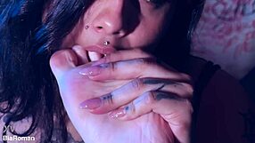 Wanna suck this pretty Latina's toes in POV fetish!