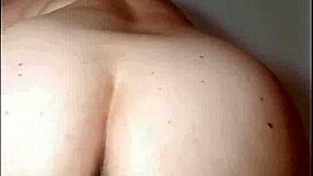 Cheating slut wife masturbates ass and records for cuckold husband's boss in USA swinger scene.