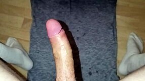 Young 18+ Amateur Masturbates to Huge Cock Orgasm and Cumshot