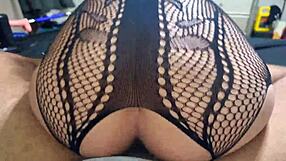 Wife Masturbates While Sucking Dick And Uses New Machine, Doggystyle Bent Over Pov Big Ass Small Tits