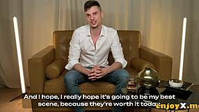 Tommy starts day with intense threesome featuring two busty women in HD