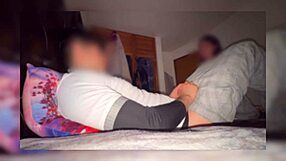 Madrastra, what are you doing masturbating in your room?