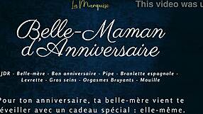 European Mother-In-Law Enjoys Doggystyle Bent Over In French Audio Porn