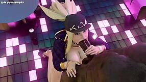 I gave Akali a blowjob, it was deep.