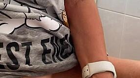 Real morning masturbation caressing small 18+ clitoris gently