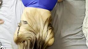 18-Year-Old Girl With Big Ass Gets Fucked Without Removing Shorts.