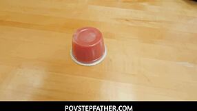 Povstepfather - Step Dad Gets Lucky With Empathetic Stepdaughter- Michelle Anthony In Naughty Fucking And Blowjob!