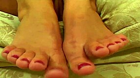 This milf engages in fast fucking hardsexxx, sucking passionately while her feet get involved in wet fetish play