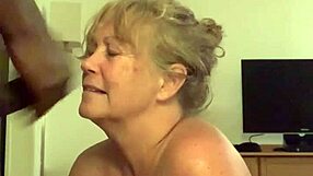 does this granny crave a big black facial?