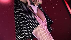 Having hot sex with that sweety blonde milf mom in heels and stockings