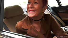 Cougar Dominates Threesome with Double Blowjob and Fucking