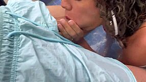 Young Married Woman Sucks In Pool