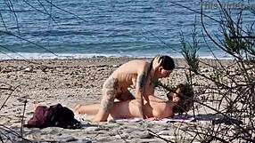 Beach Sex Between Two Passionate Lovers With Female Squirting Orgasms At 7 40 And 13 25