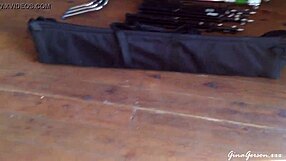 trip to barcelona with blonde teen 18+ in ripped clothes