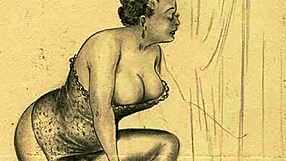 My secret life revealed in retro vintage comic style