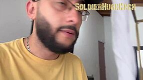 He stayed to rest and wants to pay with a spectacular blowjob! His dick and ass are amazing.