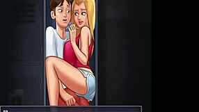 Roxxie Gets Her Big Ass Clapped Hard By Mia In Locker Room