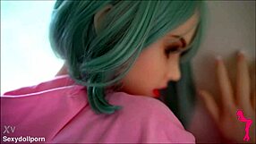 cute teen 18+ with fake tits gets creampied as fuck doll