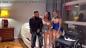 my wheelchair friend from rio misses fucking with us, especially in the ass