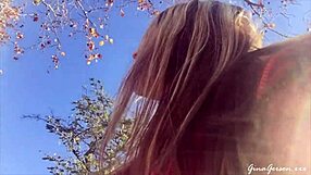 trip to barcelona with blonde teen 18+ in ripped clothes