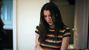 gizelle blanco watches maya woulfe and hazel moore kiss and finger