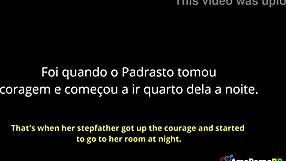 brunette teen notices stepfather's dick harder with her than ex-wife on amopornobr.