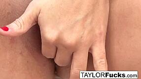 Taylor Vixen gets a little country while nude and masturbating