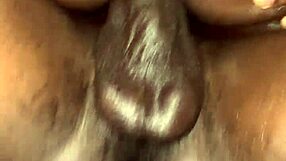 Ebony Fat Ass Beauty Bent Over For Rough Anal Fucking And Creampie.