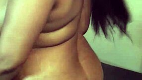 i'm watching this ebony milf tease with her huge boobs