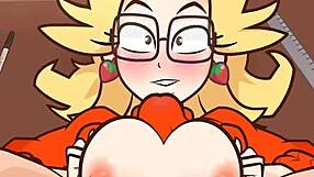 Sexy Blonde Teacher Experiences Intense Anal Pleasure