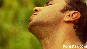 Outdoor blowjob by naked Samantha Slater