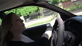 blonde with big boobs vicky vixen sucks big black cock through glory hole