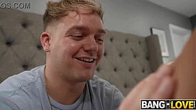 Stepmom Gives Handjob To Joshua Lewis!