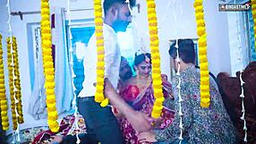 my first suhagarat turned into gangbang with four husbands, full indian wife movie