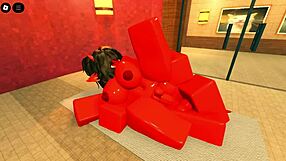 does this demon girl seduce you in the sauna?