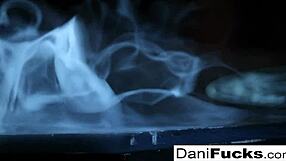 Hot Gothic Vampire Dani Masturbates Her Big Tits, Ass, And Pussy Solo