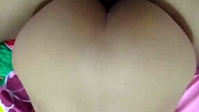 young roommate bent over for deep doggystyle in dorm bedroom