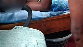 African Amateur Couple Huge Cumshot