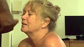 bbc meets granny for a wild facial, guess who wins?