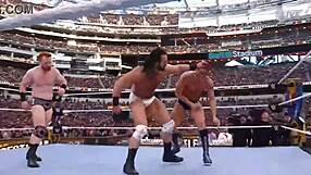 gunther vs sheamus vs drew mcintyre in intercontinental championship at wrestlemania 39