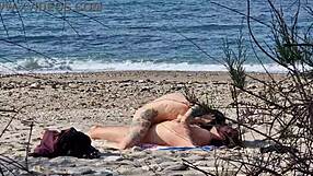 Beach Sex Between Two Passionate Lovers With Female Squirting Orgasms At 7 40 And 13 25