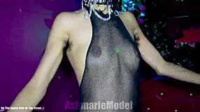 Hairy Pussy Babe Dancing Wild at Sex Club with Armpits and Legs Exposed