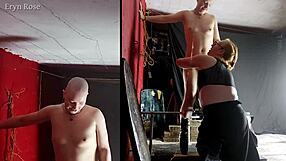 Eryn's First Time Bound in Bar Prison